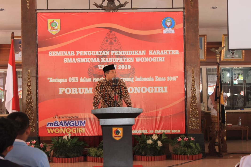Seminar Pelajar Terbesar di Wonogiri Diikuti 800 Peserta