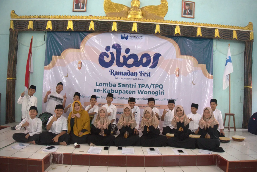 Wonogiri Youth Forum Wadah Bakat Ratusan Santri Lewat Lomba TPA/TPQ Tingkat Kabupaten