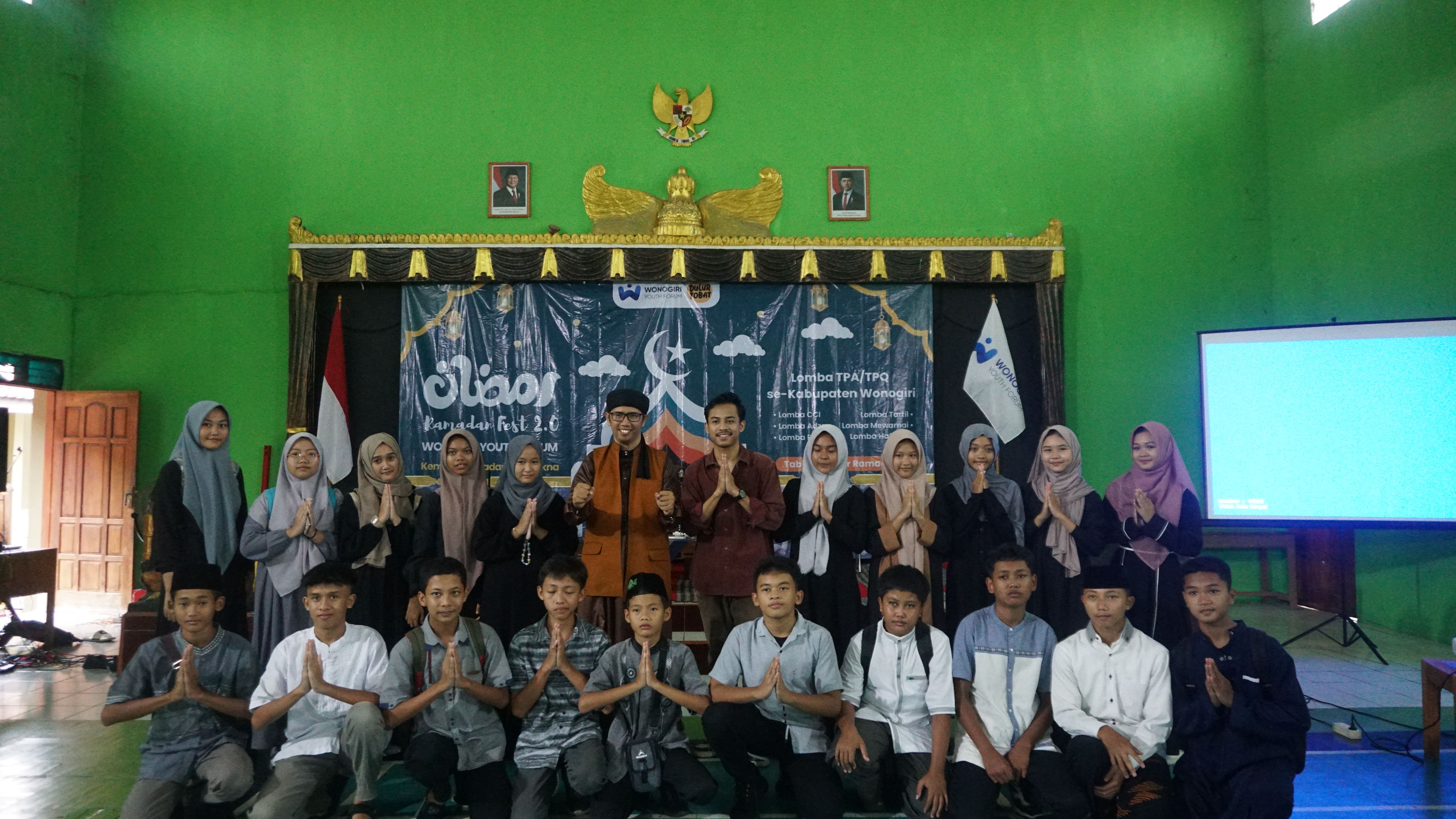 Wonogini Youth Forum Ramadhan fest kompetisi hebat, pancarkan Al-qur'an dunia