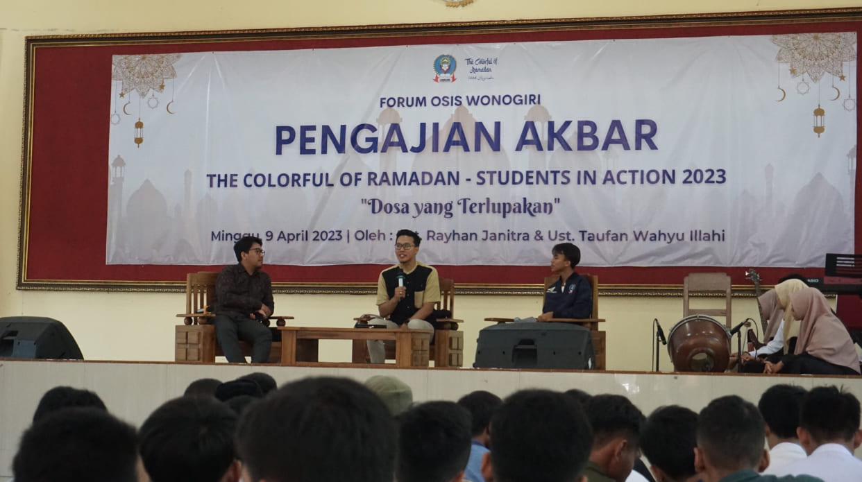 Wonogiri Youth Forum Gelar Pengajian Akbar “Dosa yang Terlupakan” di SMKN 2 Wonogiri, Hadirkan Ratusan Pemuda