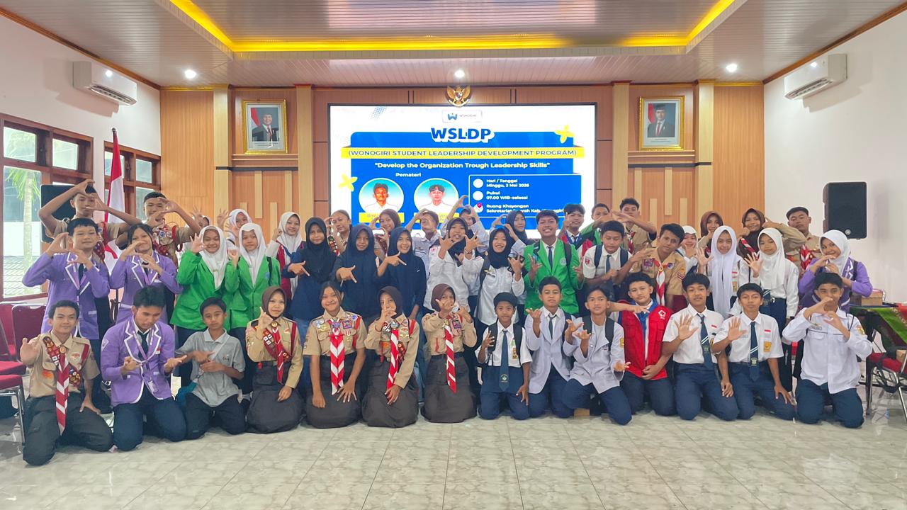 Wonogiri Student Leadership Development Program Perkuat Jiwa Kepemimpinan Pelajar