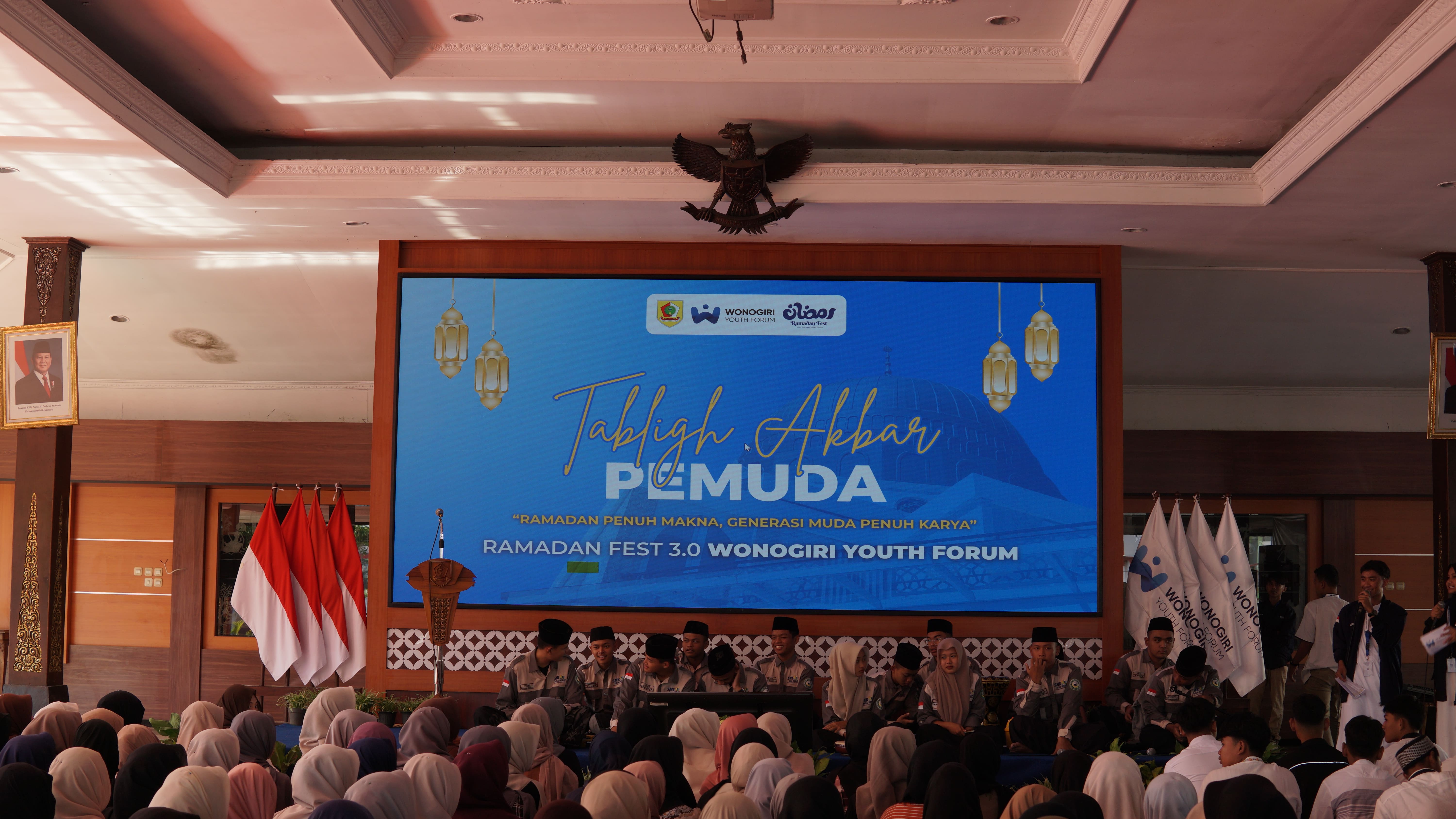 Tabligh Akbar Pemuda Kabupaten Wonogiri, Menguatkan Spiritualitas dan Karakter Generasi Muda